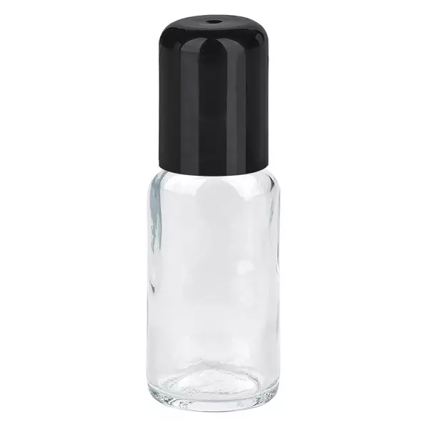 Flacon Roll-On 20ml noir STD ClearLine UT18/20