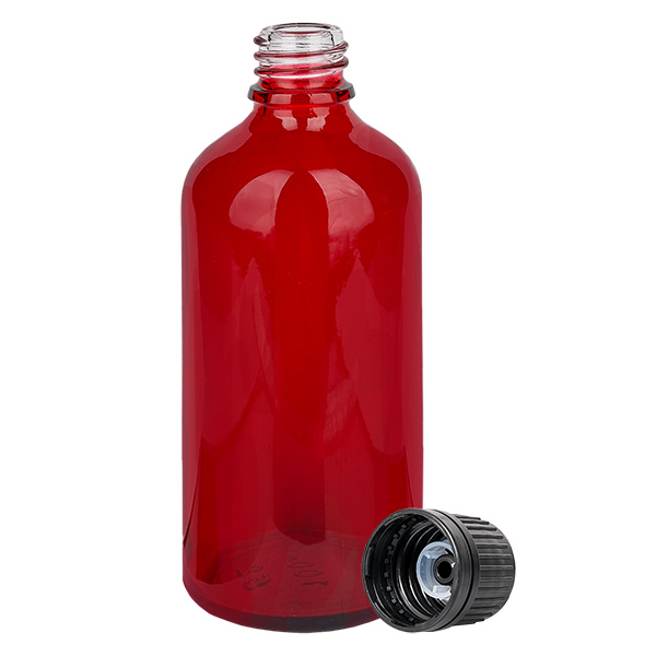 Flacon 100ml (globule) 8mm GR s. OV RedL. UT18/100 Flacon 100ml (globule) 8mm GR s. OV RedL. UT18/100