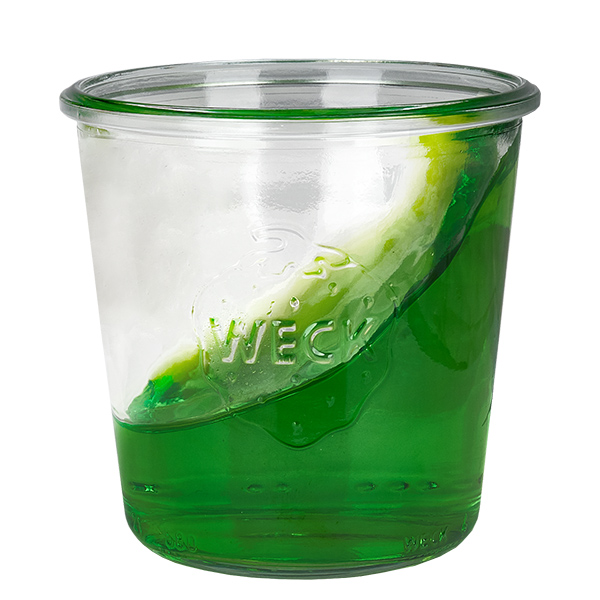 Lot de 18 bocaux Weck 580ml verres renversés