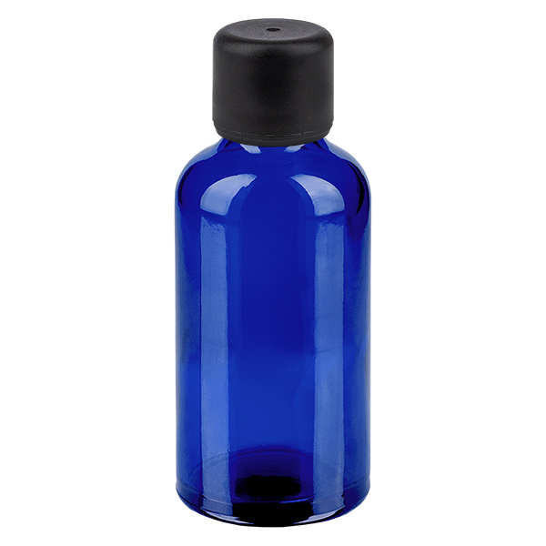 Flacon 50ml 6mm SV noir STD BlueLine UT18/50