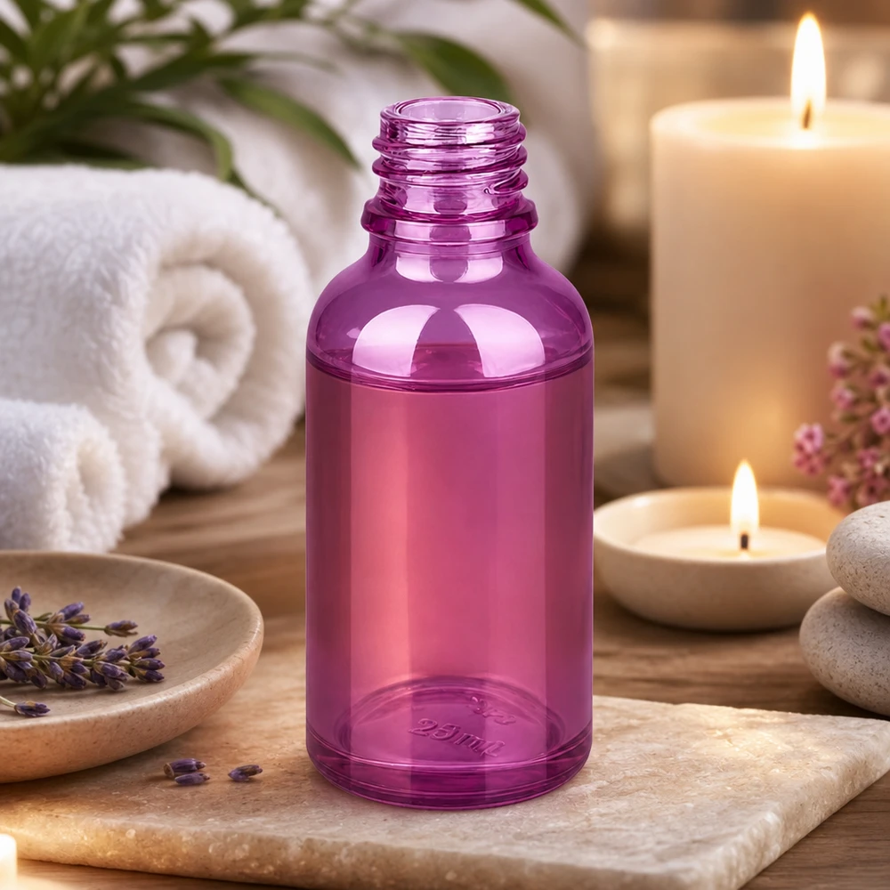 Bouteille à pharmacie de 30ml PurpleLine UT18/30 UNiTWIST Bouteille en verre PurpleLine de 30 ml de qualité supérieure pour la fabrication professionnelle de cosmétiques