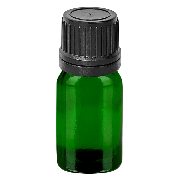 Flacon compte-goutte 5ml 1mm noir OV GreenLine UT18/5