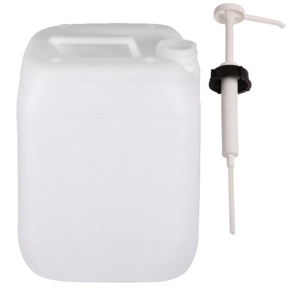 Jerrican de 25 litres avec pompe doseuse Jerrican de 25 litres avec pompe doseuse