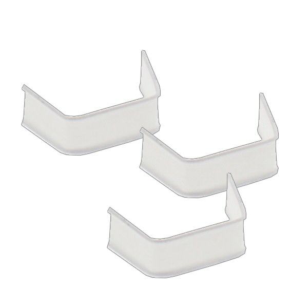 100 clips en papier, longueur 40, blancs 100 clips en papier, longueur 40, blancs
