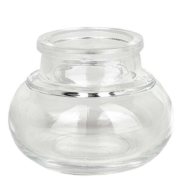 Flacon Belly transparent 40 ml, goulot 27 mm, sans son bouchon 27,5/31,5 Flacon Belly transparent 40 ml, goulot 27 mm, sans son bouchon 27,5/31,5