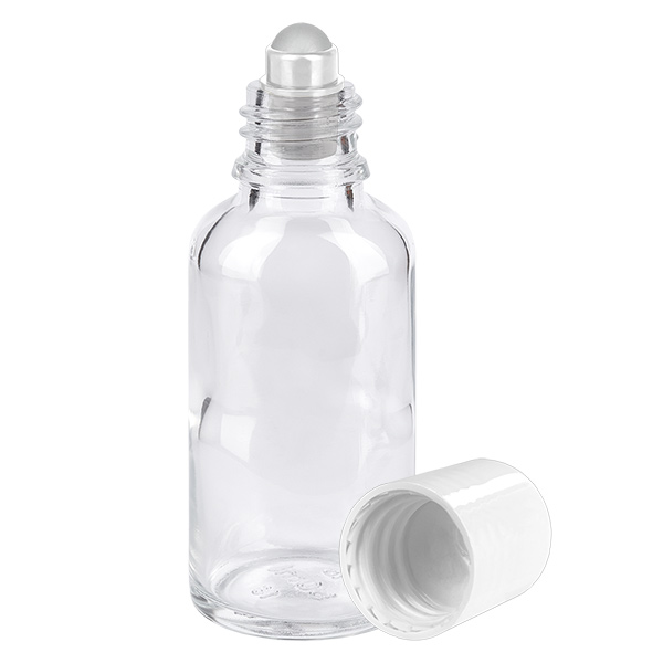 Flacon roll-on 30ml blanc STD ClearLine UT18/30 Flacon roll-on 30ml blanc STD ClearLine UT18/30