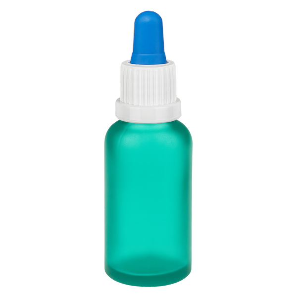 Flacon à pipette 30ml blanc/bleu OV GreenL. UT18/30