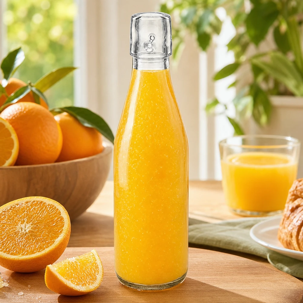 Bouteille en verre de 250 ml sans bouchon mécanique UNiTWIST Bouteille en verre de 250 ml sans bouchon mécanique UNiTWIST