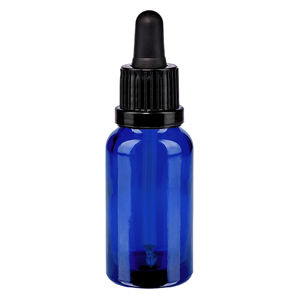 Flacon à pipette 20ml noir OV BlueLine UT18/20