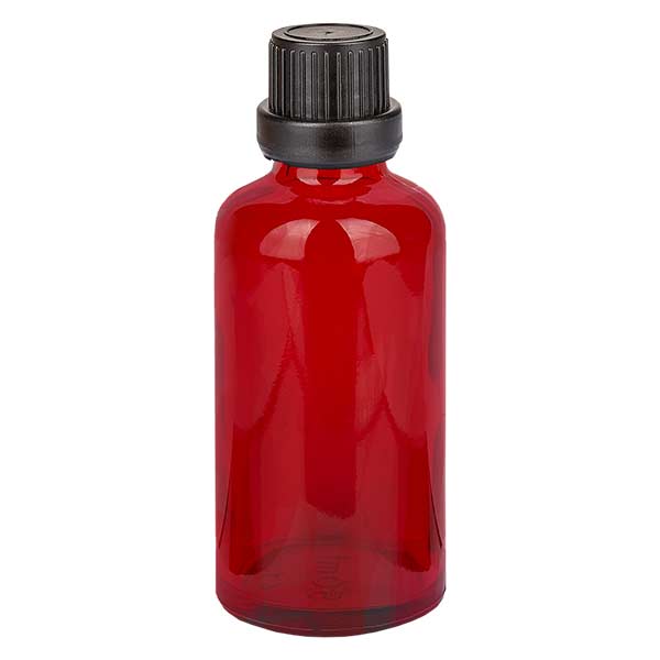 Flacon compte-goutte 50ml 2mm OV RedLine UT18/50 UNiTWIST Flacon compte-goutte 50ml 2mm OV RedLine UT18/50 UNiTWIST