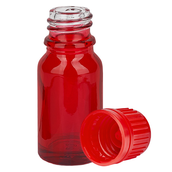 Flacon 10ml 11mm SV rouge OV RedLine UT18/10 Flacon 10ml 11mm SV rouge OV RedLine UT18/10
