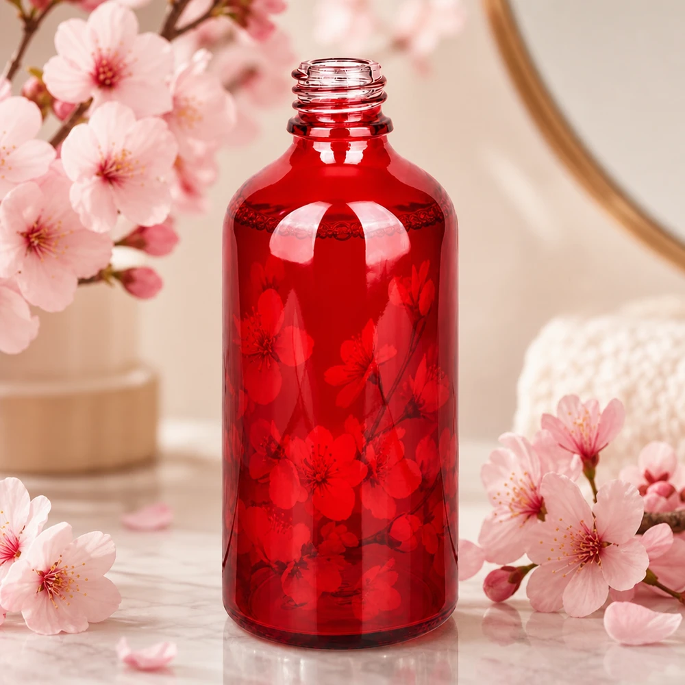 Flacon à pharmacie 100ml RedLine UT18/100 UNiTWIST RedLine UT18/100 Flacon de 100ml avec forme classique de pharmacie pour une présentation professionnelle du produit