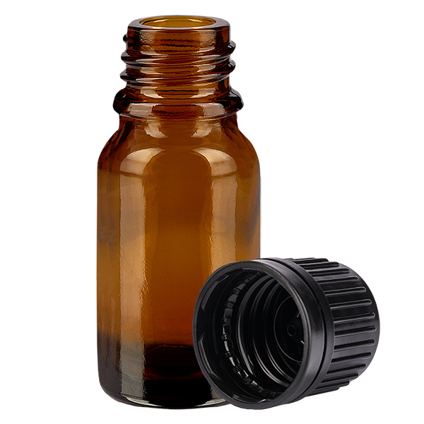 Flacon 10ml 11mm SV noir OV BrownLine UT18/10
