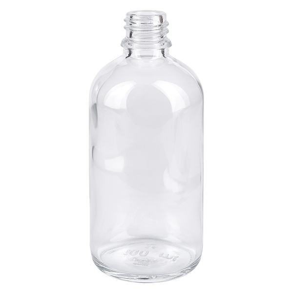 Flacon à pharmacie 100ml ClearLine DIN18 UNiTWIST Flacon à pharmacie 100ml ClearLine DIN18 UNiTWIST