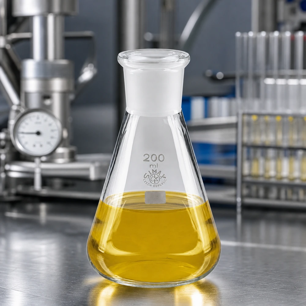 Erlenmeyer 200 ml col étroit, verre borosilicate avec rodage normalisé 29/32