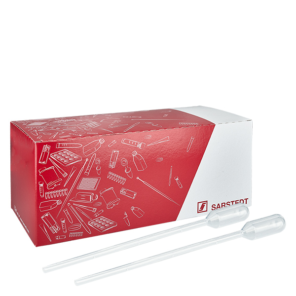 Pipette de transfert, volume nominal : 1 ml, (Lxl) : 115 x 10 mm, Mate