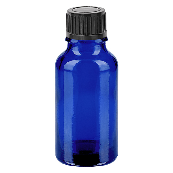 Flacon 20ml 11mm SV noir STD BlueLine UT18/20