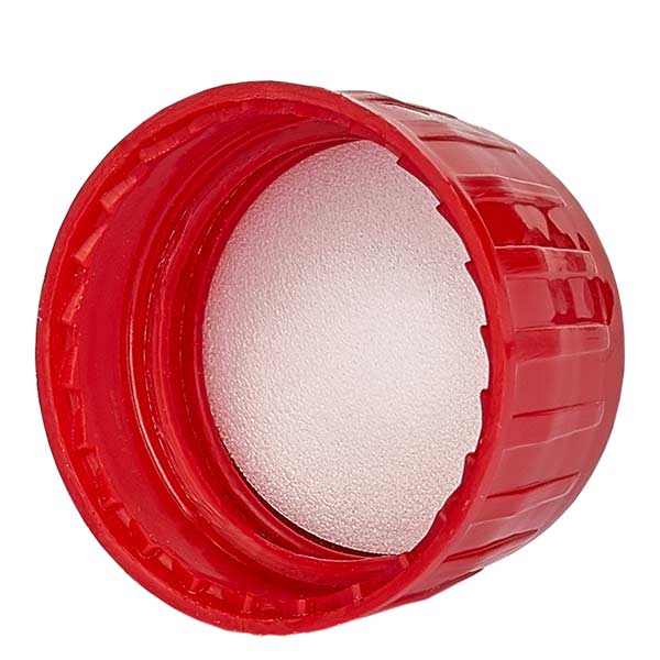 Fermeture de dégazage 28 mm rouge