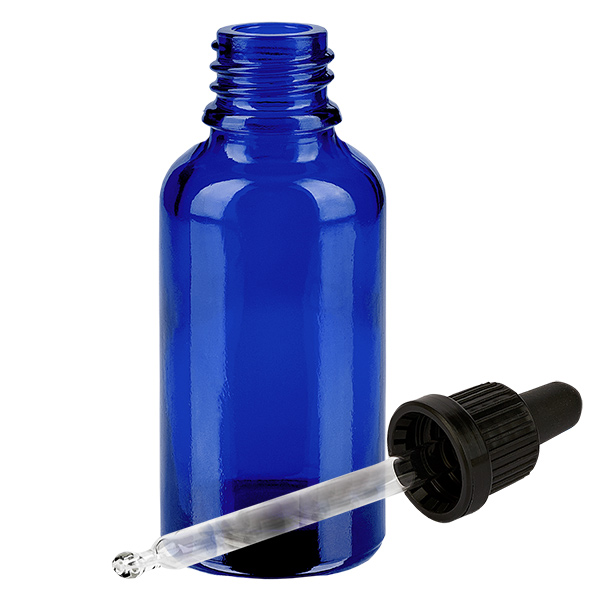 Flacon à pipette 30ml noir OV BlueLine UT18/30
