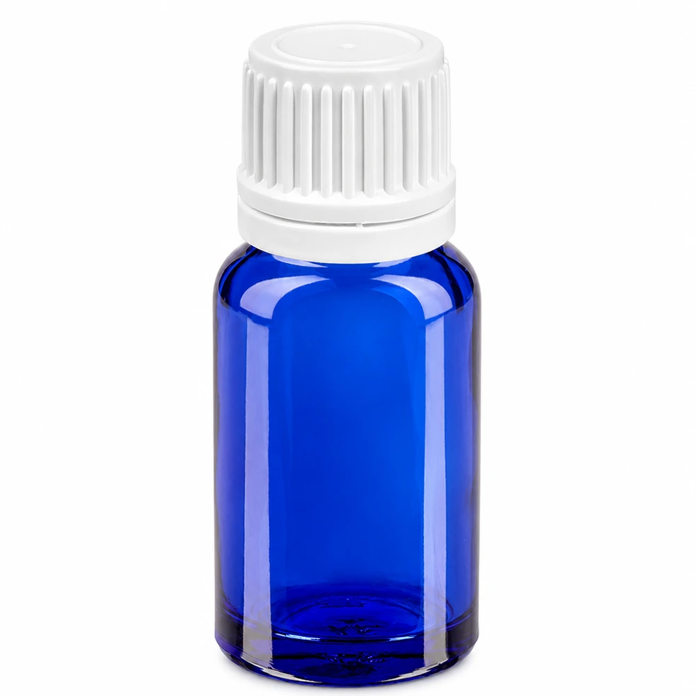 Flacon 10ml 11mm SV blanc OV BlueLine UT18/10 Flacon 10ml 11mm SV blanc OV BlueLine UT18/10