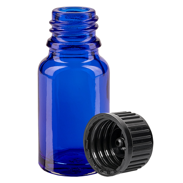 Flacon 10ml 11mm SV noir STD BlueLine UT18/10