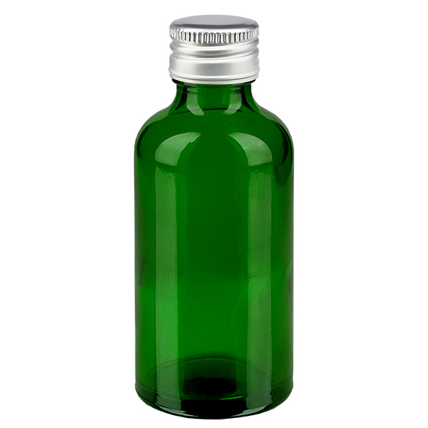Flacon 50ml 11mm SV alu-argent STD GreenL.UT18/50
