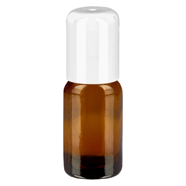 10ml Flacon Roll-On blanc STD BrownLine UT18/10