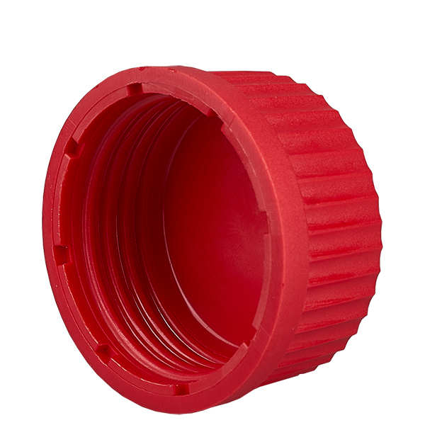 Bouchon à vis rouge - filetage GL 45 Bouchon à vis rouge - filetage GL 45