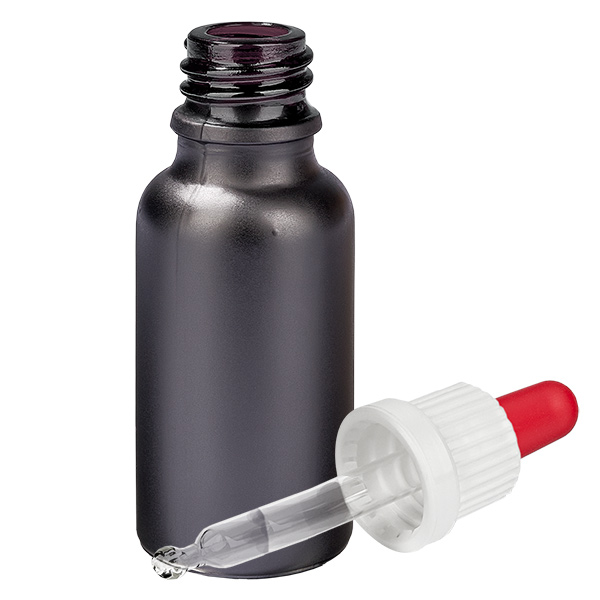Flacon à pipette 20ml blanc/rouge OV BlackLine UT18/20 Flacon à pipette 20ml blanc/rouge OV BlackLine UT18/20