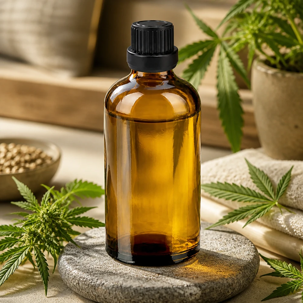 100ml goutte à goutte. 2mm noir OV BrownLine UT18/100 Bouteille en verre compacte de 100 ml de qualité pharmaceutique idéale pour les huiles de CBD et les remèdes naturels