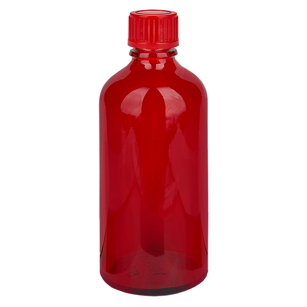 Flacon de 100ml 11mm SV rouge STD RedLine UT18/100 Flacon de 100ml 11mm SV rouge STD RedLine UT18/100