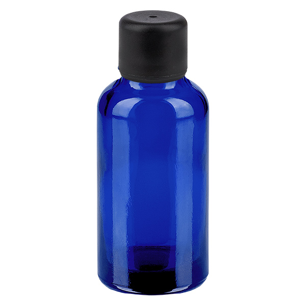 Flacon de 30ml 6mm SV noir STD BlueLine UT18/30