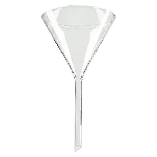 Entonnoir Ø 100mm - verre borosilicate 3.3 - angle 60° Entonnoir Ø 100mm - verre borosilicate 3.3 - angle 60°