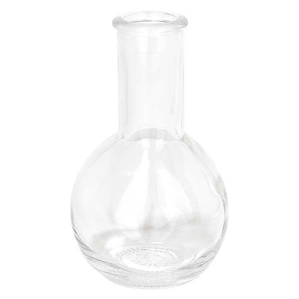 Flacon transparent Tulip 100 ml, goulot 18 mm, sans son bouchon 18/22