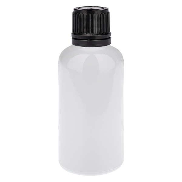 Flacon 50 ml Bouchon à vis 11 mm noir Bouchon d'origine WhiteLine UT18/50 Flacon 50 ml Bouchon à vis 11 mm noir Bouchon d'origine WhiteLine UT18/50