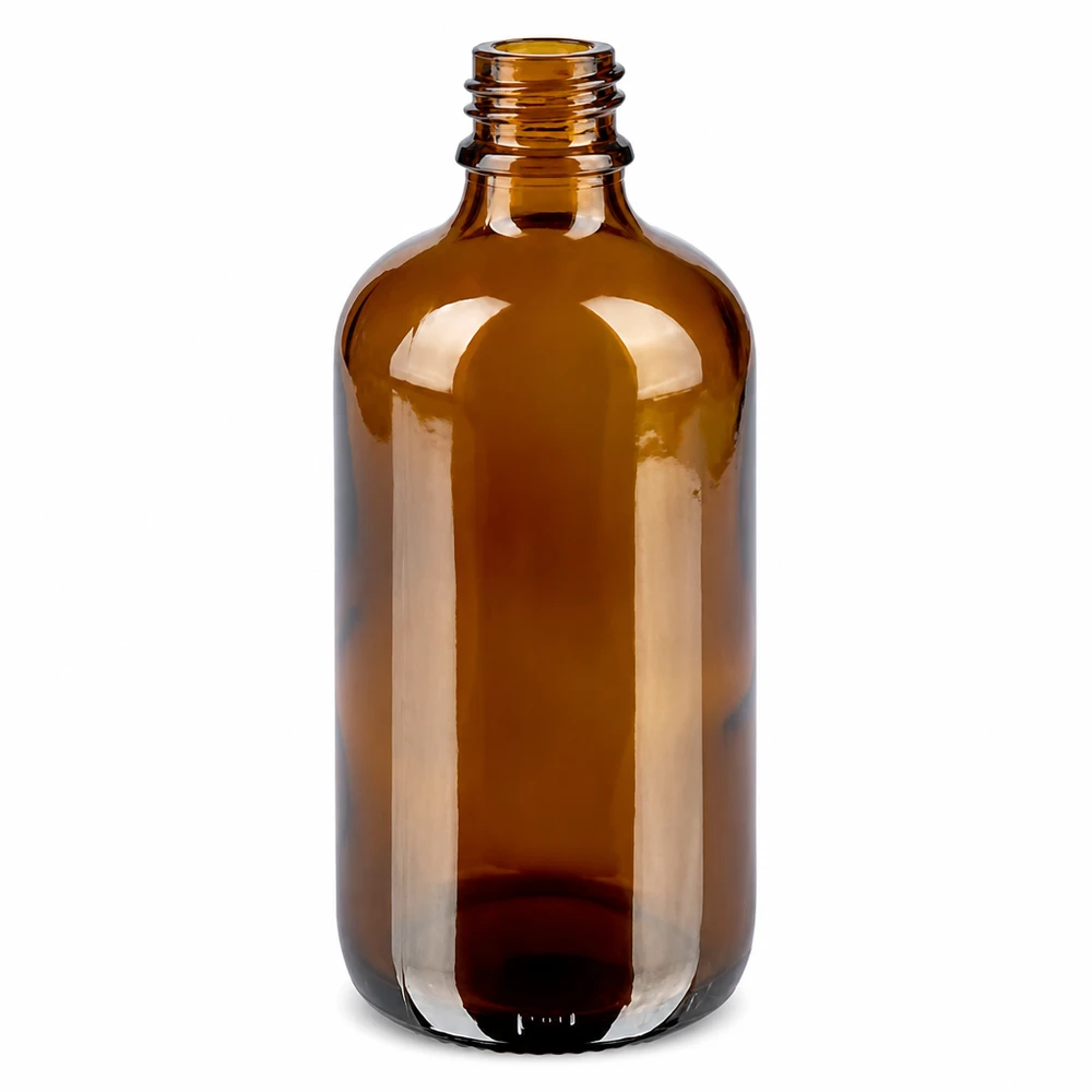 100ml goutte à goutte. 1mm noir OV BrownLine UT18/100 Petit flacon en verre brun de 100 ml avec bouchon compte-gouttes noir pour l'aromathérapie