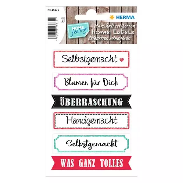 Sticker Stickers préférés « Surprise » (12 autocollants avec paillettes) | 2 feuilles = 12 autocollants en papier. (12 autocollants avec paillettes) ø34mm - Acheter ici !