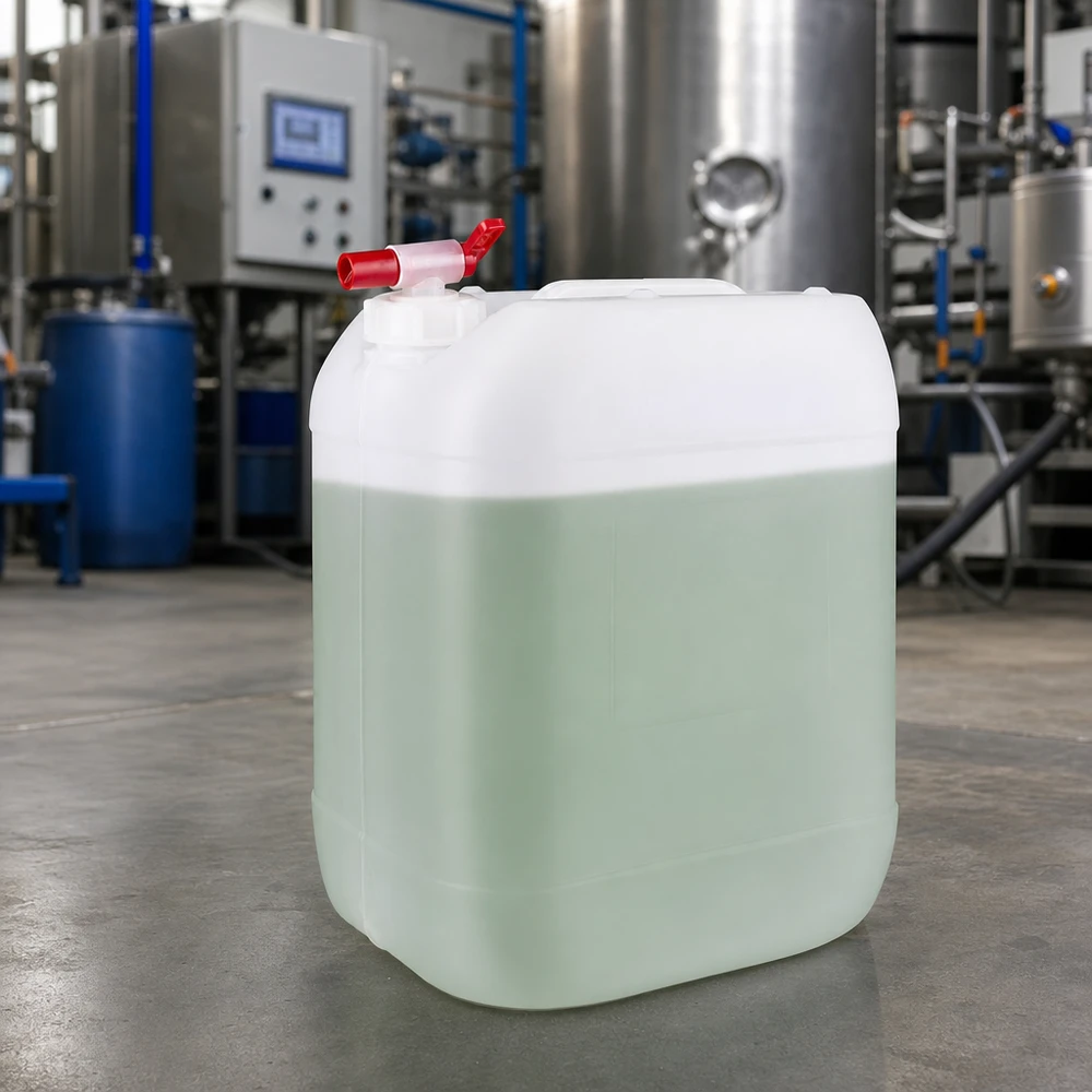 Jerrican de 20 litres avec robinet Bidon de 20 litres adapté au contact alimentaire, muni d'un robinet, pour un stockage sûr des liquides