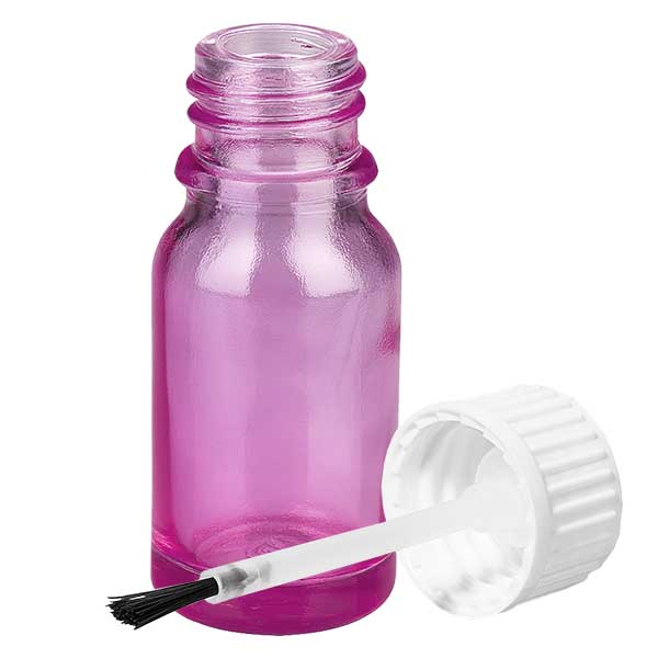 10ml flacon pinceau blanc standard PurpleLine UT18/10