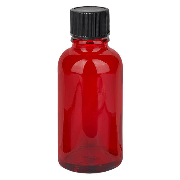 Flacon compte-goutte 30ml 1mm noir STD RedLine UT18/30