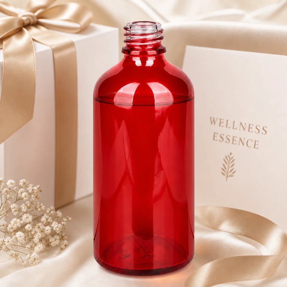 Flacon à pharmacie 100ml RedLine UT18/100 UNiTWIST RedLine UT18/100 Bouteille en verre 100ml parfaite pour les coffrets cadeaux et les produits cosmétiques haut de gamme