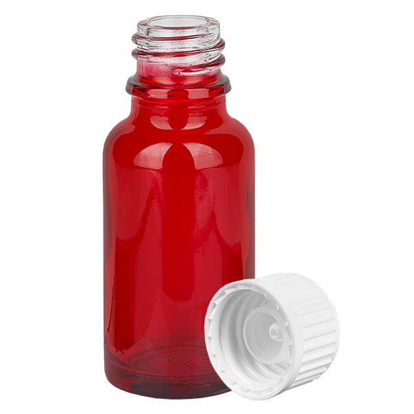 Red Inviolable 20ml (globule)Flacon 3mm GR avec fermeture inviolable. STD RedLine UT18 ...