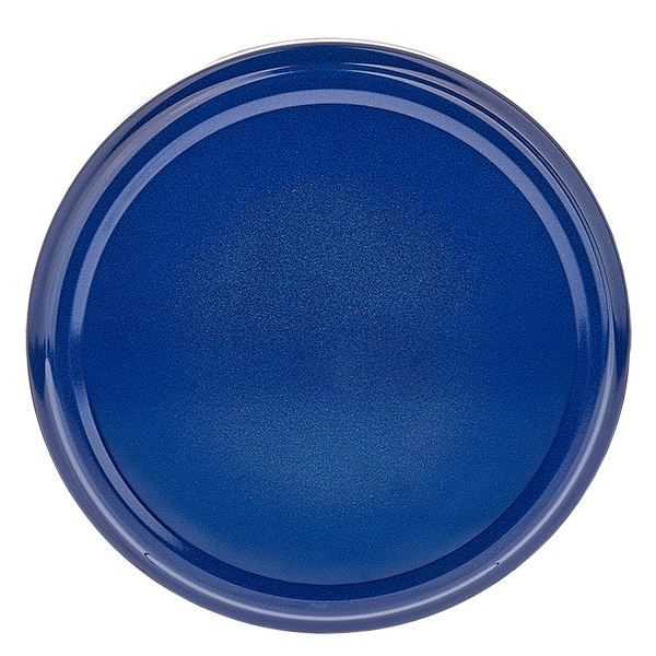 1062ml Verre rond avec couvercle BasicSeal bleu UNiTWIST