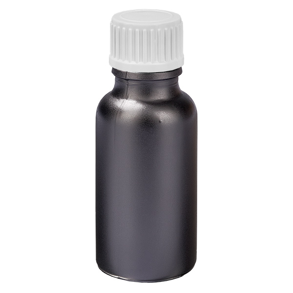 20ml flacon compte-gouttes 0.9mm blanc STD BlackLine UT18/20 20ml flacon compte-gouttes 0.9mm blanc STD BlackLine UT18/20