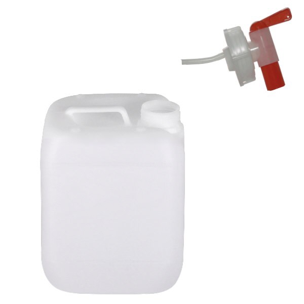 Jerrican de 5 litres avec robinet Jerrican de 5 litres avec robinet