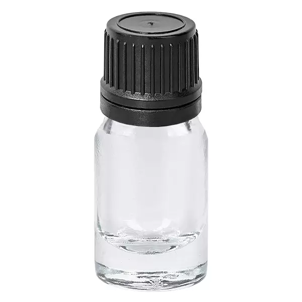 Flacon compte-goutte 5ml 1mm noir OV ClearLine UT18/5 Flacon compte-goutte 5ml 1mm noir OV ClearLine UT18/5