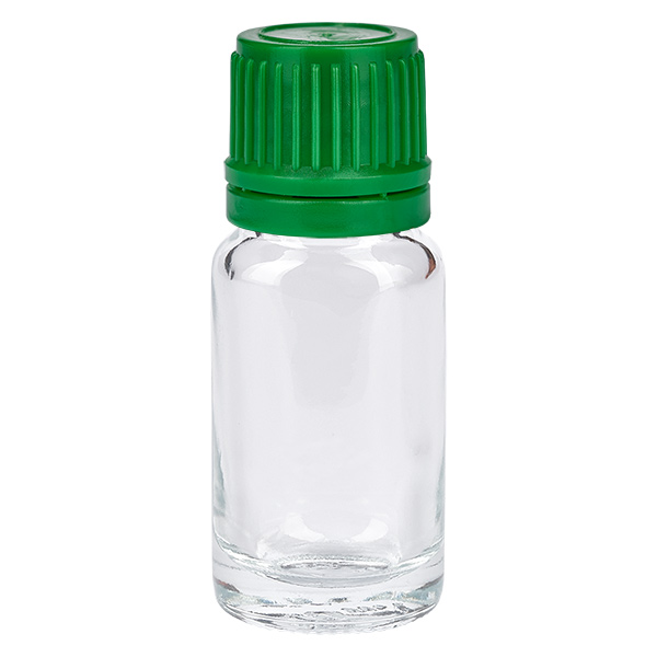 Flacon 10ml 11mm SV vert OV ClearLine UT18/10 Flacon 10ml 11mm SV vert OV ClearLine UT18/10