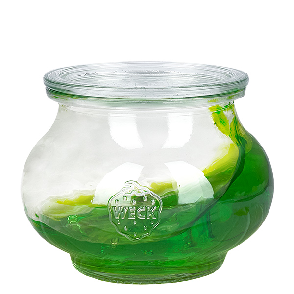 36 pots Weck 220ml verres à bijoux, 1/4L verres renversés