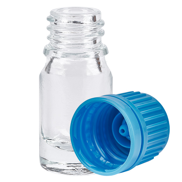 Flacon 5ml 11mm SV bleu OV ClearLine UT18/5