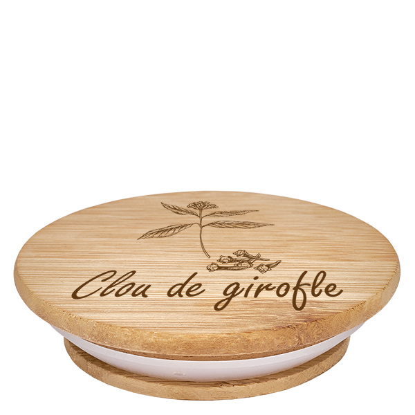 Paire en bois « clous de girofle » pour WECK RR60